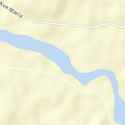 Ave María Street Map