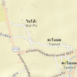 Amphoe Tamot Street Map