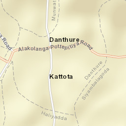 Yatinuwara Street Map