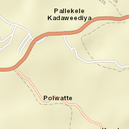 Pallekele Street Map