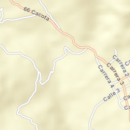Cácota Street Map