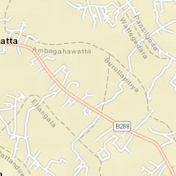 Minuwangoda Street Map