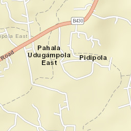 Gampaha District Street Map