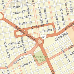 Bucaramanga Street Map