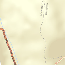 Kegalle District Street Map