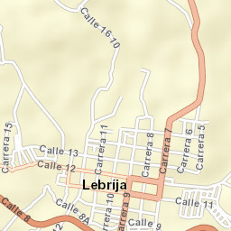 Lebrija Street Map