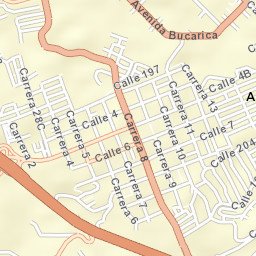 Floridablanca Street Map
