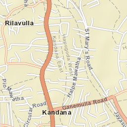 Kandana Street Map