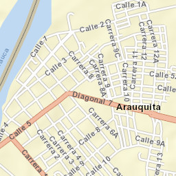 Arauquita Street Map
