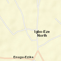 Enugu-Ezike Street Map
