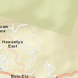 Nuwara Eliya Street Map