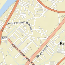 Peliyagoda Street Map