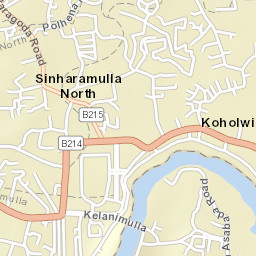 Kelaniya Street Map