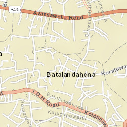 Kotikawatta Street Map