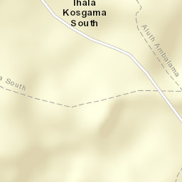 Seethawaka Street Map