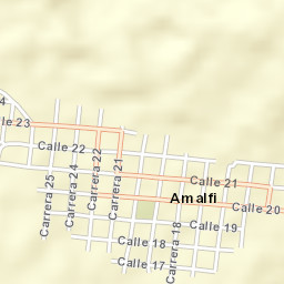 Amalfi Street Map