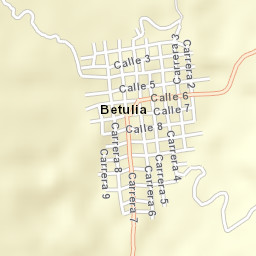 Betulia Street Map