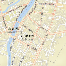 Pattani Street Map