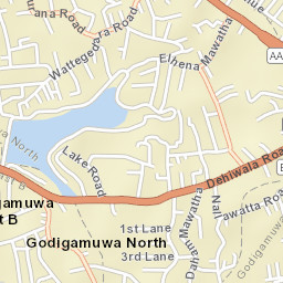 Maharagama Street Map