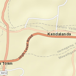 Homagama Street Map