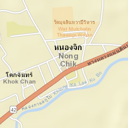 Nong Chik Street Map