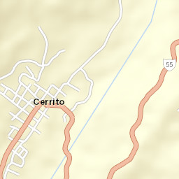 Cerrito Street Map