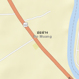 Amphoe Yaring Street Map