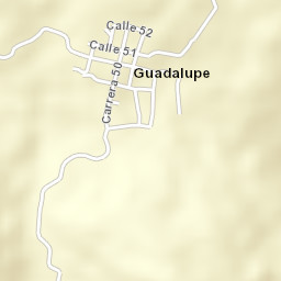Guadalupe Street Map
