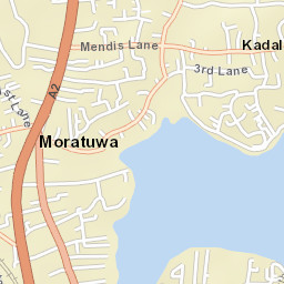 Moratuwa Street Map