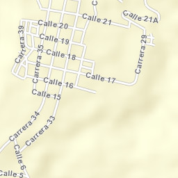 Frontino Street Map