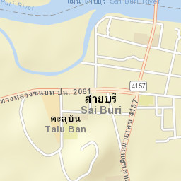 Sai Buri Street Map