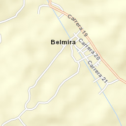 Belmira Street Map