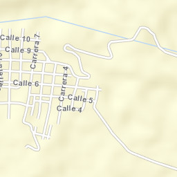 Curití Street Map