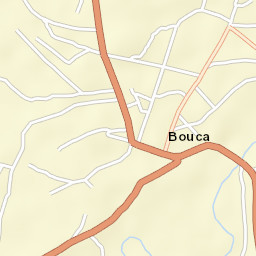 Bouca Street Map