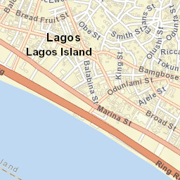 Lagos Street Map