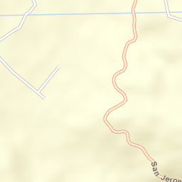 San Jerónimo Street Map