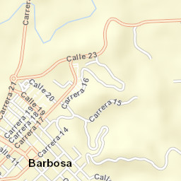 Barbosa Street Map