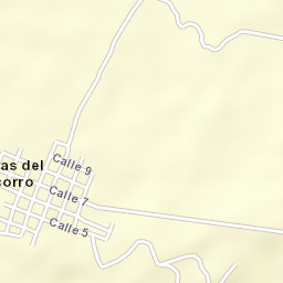 Palmas del Socorro Street Map