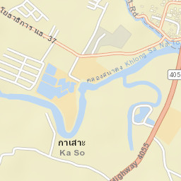 Amphoe Mueang Narathiwat Street Map
