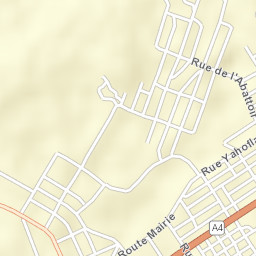 Oumé Street Map