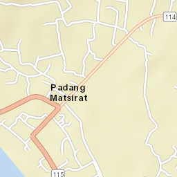 Kuala Teriang Street Map