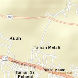 Kuah Street Map