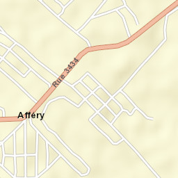 Affery Street Map