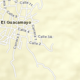 Contratación Street Map