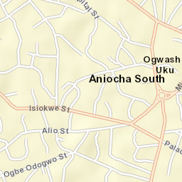 Ogwashi-Uku Street Map