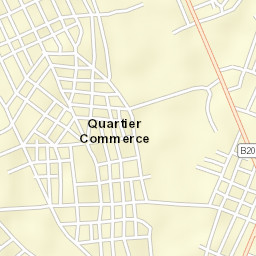 Gagnoa Street Map