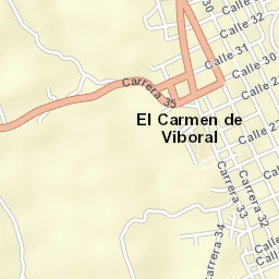 El Carmen de Viboral Street Map