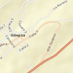 Güepsa Street Map
