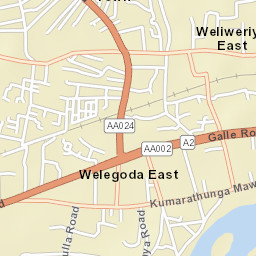 Matara Street Map