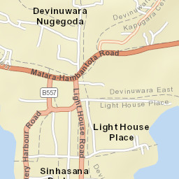 Devinuwara Street Map